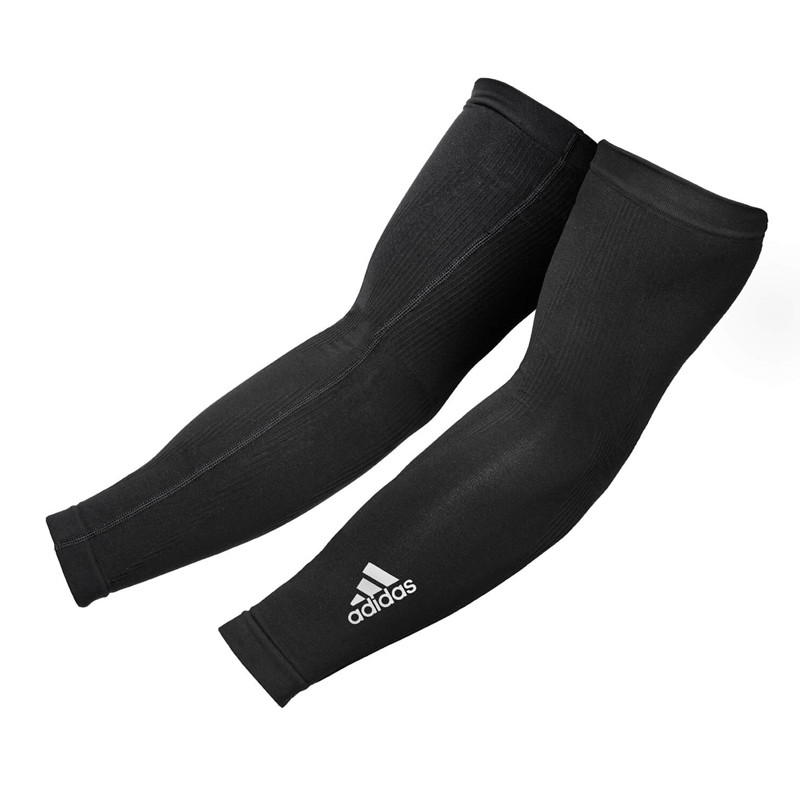 Jual Aksesoris Training Adidas Compression Arm Sleeves Black Original Adsl-1302 - hoopspoint.com