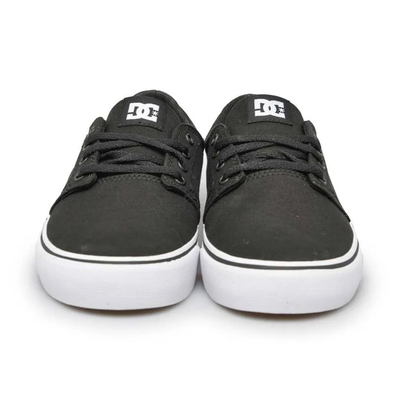 Jual Sepatu Skate Dc Shoes Trase Tx M Black White Original Adys300126-Bkw - hoopspoint.com