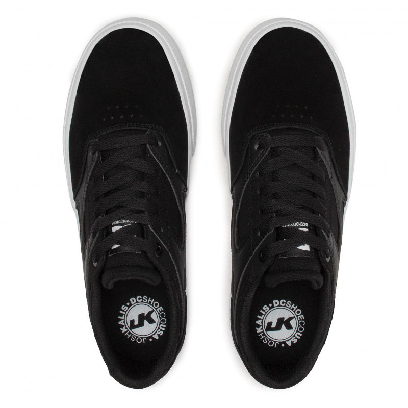 Jual Sepatu Skate Dc Shoes Kalis Vulc Black White Original Adys300569-Bkw - hoopspoint.com