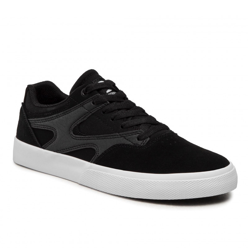 Jual Sepatu Skate Dc Shoes Kalis Vulc Black White Original Adys300569-Bkw - hoopspoint.com