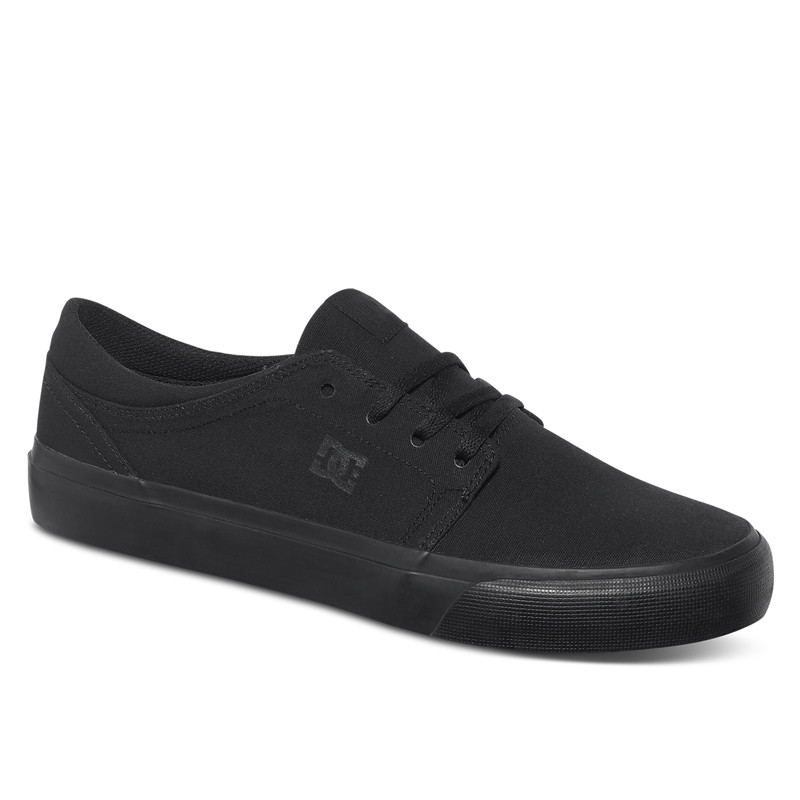 Jual Sepatu Sneakers Dc Shoes Trase Tx Black Original Adys300656-3Bk - hoopspoint.com