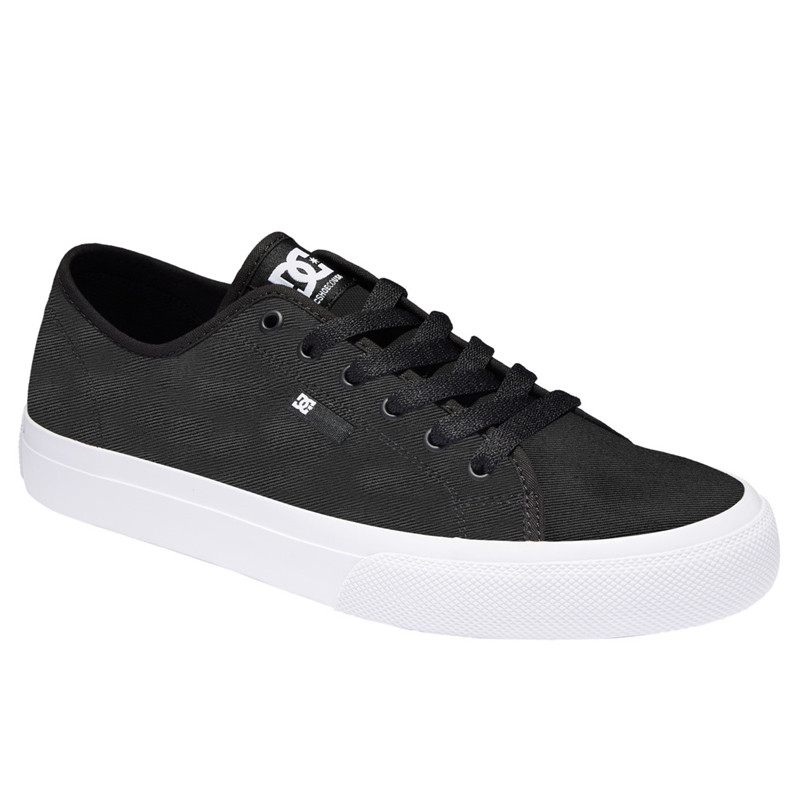Jual Sepatu Skate Dc Shoes Manual Txse Black Original Adys300743-Xkwk - hoopspoint.com