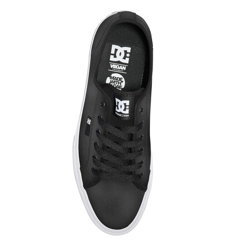 Jual Sepatu Skate Dc Shoes Manual Txse Black Original Adys300743-Xkwk - hoopspoint.com