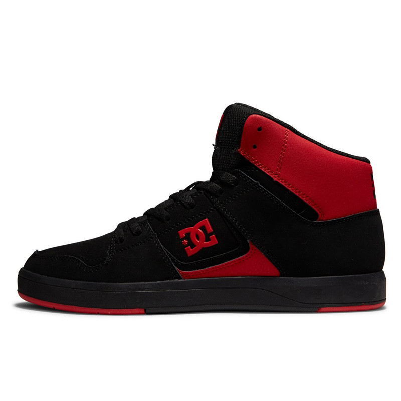 Jual Sepatu Sneakers Dc Shoes Cure High-Top Black Red Original Adys400072-Xkkr - hoopspoint.com