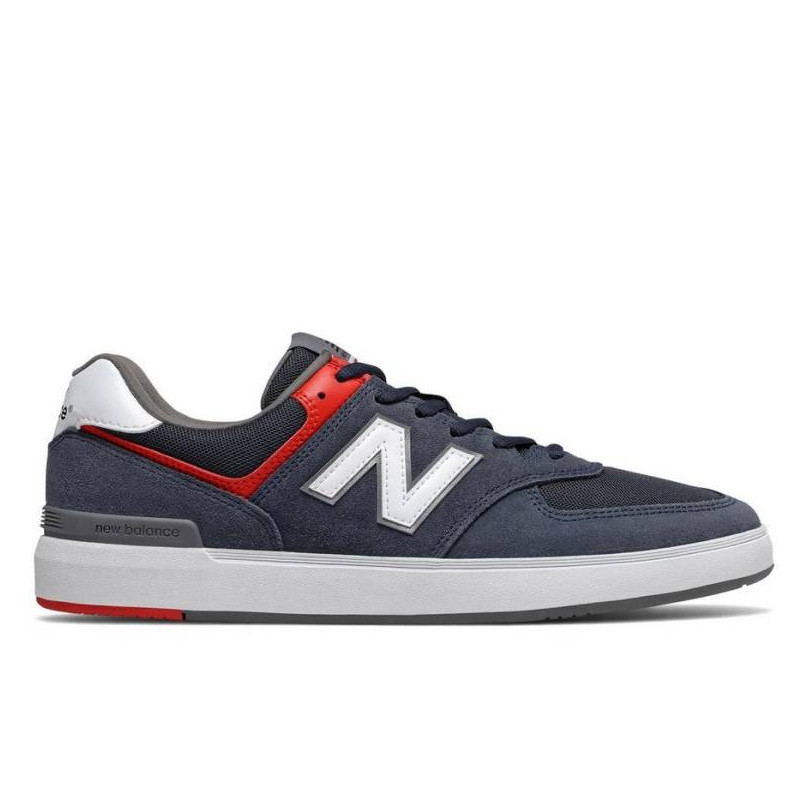 Jual Sepatu Sneakers New Balance 574 Skate Style Blue Original Am574Nvr - hoopspoint.com