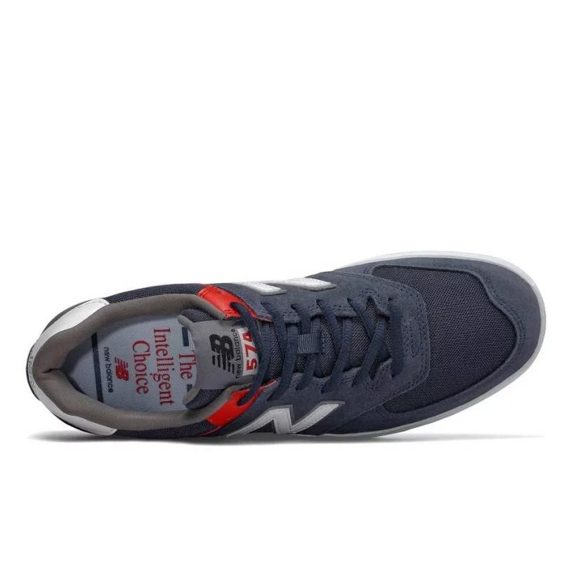 Jual Sepatu Sneakers New Balance 574 Skate Style Blue Original Am574Nvr - hoopspoint.com