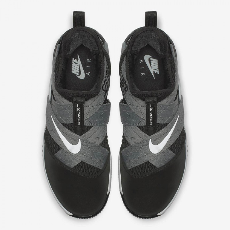 Jual Sepatu Basket Nike Lebron Soldier Xii Sfg Black Grey Original Ao4054-004 - hoopspoint.com