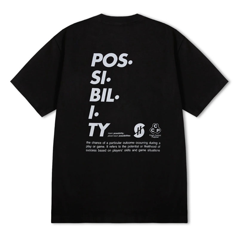 Jual Baju Basket Stay Hoops Possibility Black Original Apl-1698-Tee-Blk - hoopspoint.com