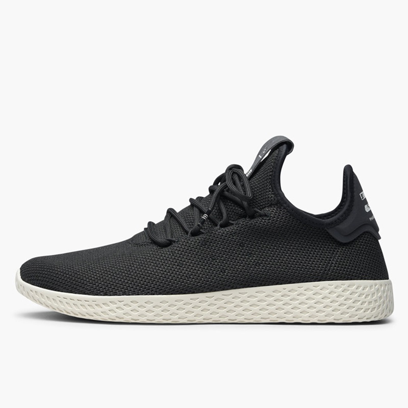 Jual Sepatu Sneakers Adidas Pharrell X Tennis Hu Black Original Aq1056 - hoopspoint.com