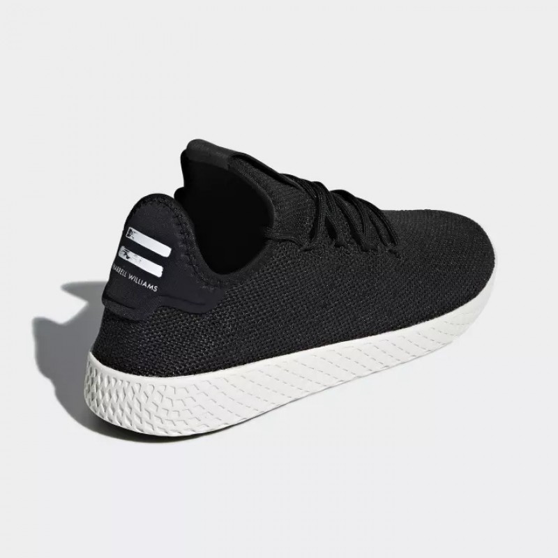 Jual Sepatu Sneakers Adidas Pharrell X Tennis Hu Black Original Aq1056 - hoopspoint.com