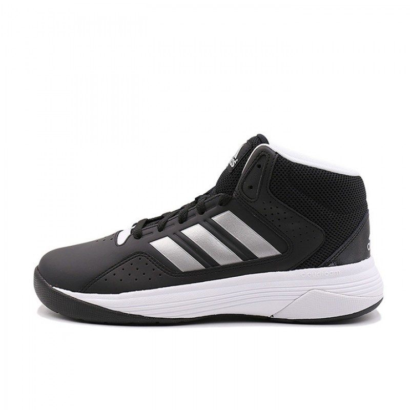Jual Sepatu Basket Adidas Cloudfoam Ilation Mid Black White Original Aq1362 - hoopspoint.com
