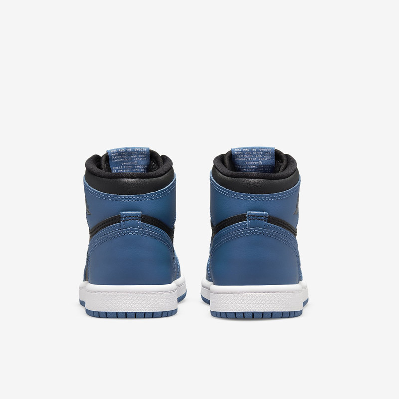 Jual Sepatu Sneakers Anak Air Jordan Aj 1 Retro High Og Anak Dark Marina Blue Original Aq2664-404 - hoopspoint.com