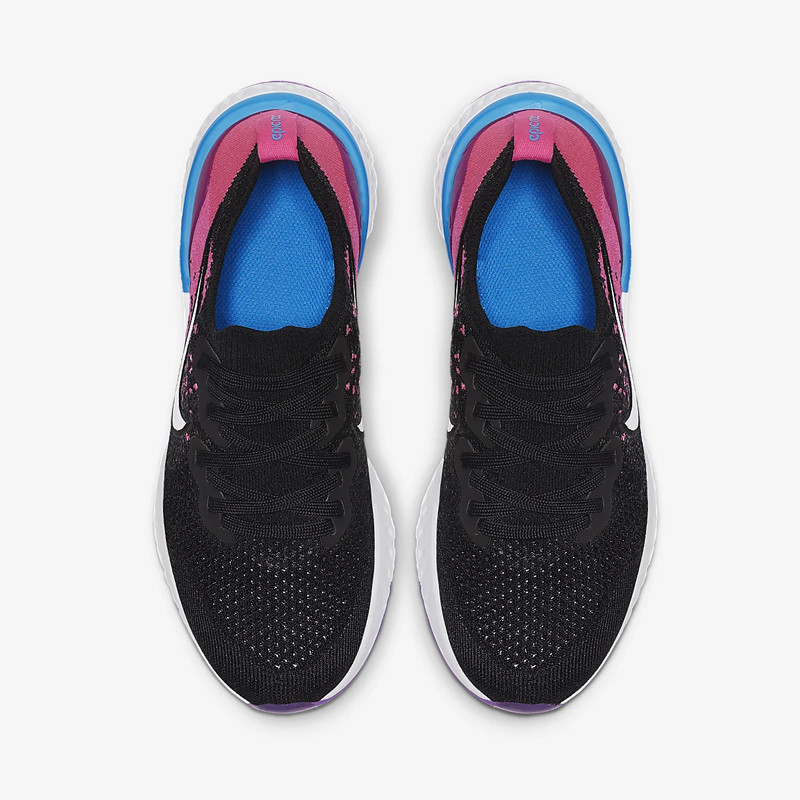 Jual Sepatu Lari Anak Nike Epic React Flyknit 2 Gs Black Pink Original Aq3243-016 - hoopspoint.com