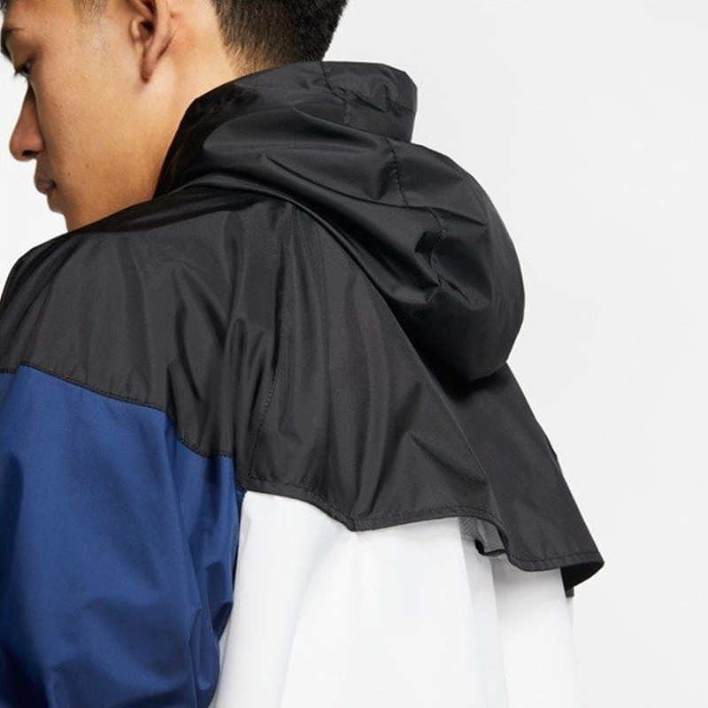 Jual Baju Lari Nike Sportswear Windrunner Hooded Jacket Midnight Navy Original Ar2192-102 - hoopspoint.com