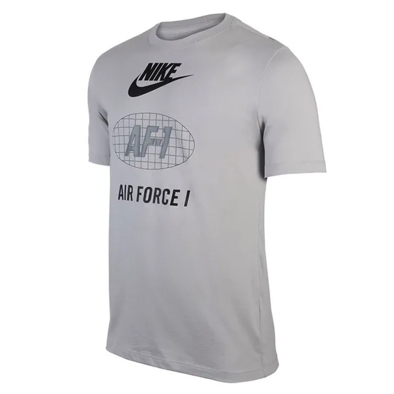 Jual Baju Sneakers Nike Sportswear Cltr Air Force 1 Tee Grey Original Ar5144-012 - hoopspoint.com