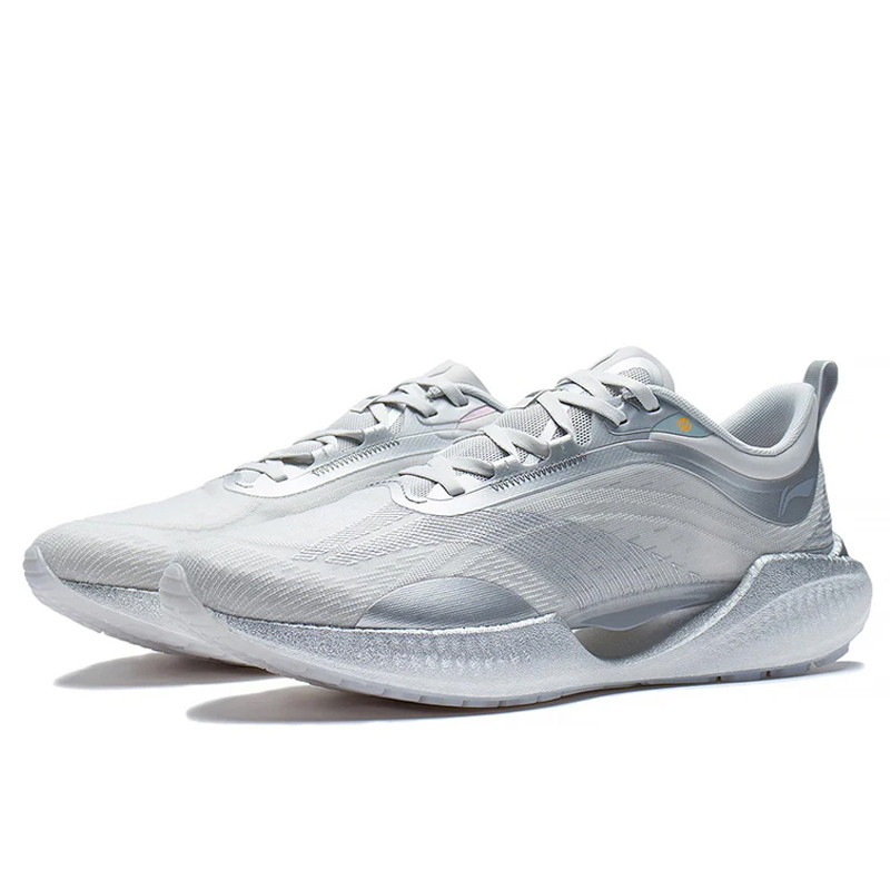 Jual Sepatu Lari Li-Ning Super Light 19 Microcystaline Gray Original Arbs001-20 - hoopspoint.com