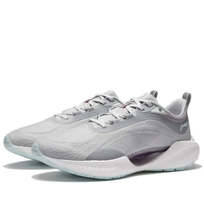 Jual Sepatu Lari Li-Ning Superlight 19 Light Stone Grey Original Arbs001-9S - hoopspoint.com