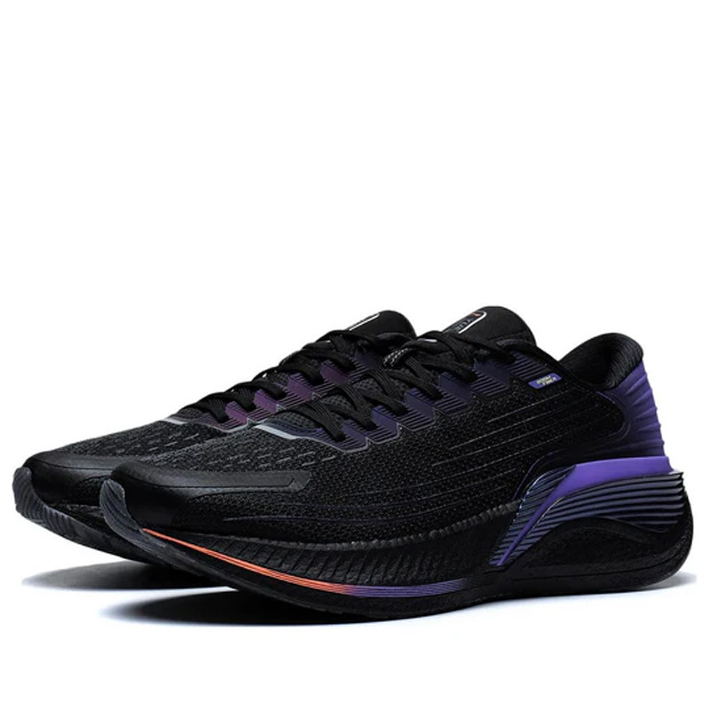 Jual Sepatu Lari Li-Ning Yue Ying 2.0 Pro Black Purple Original Arhs023-3 - hoopspoint.com