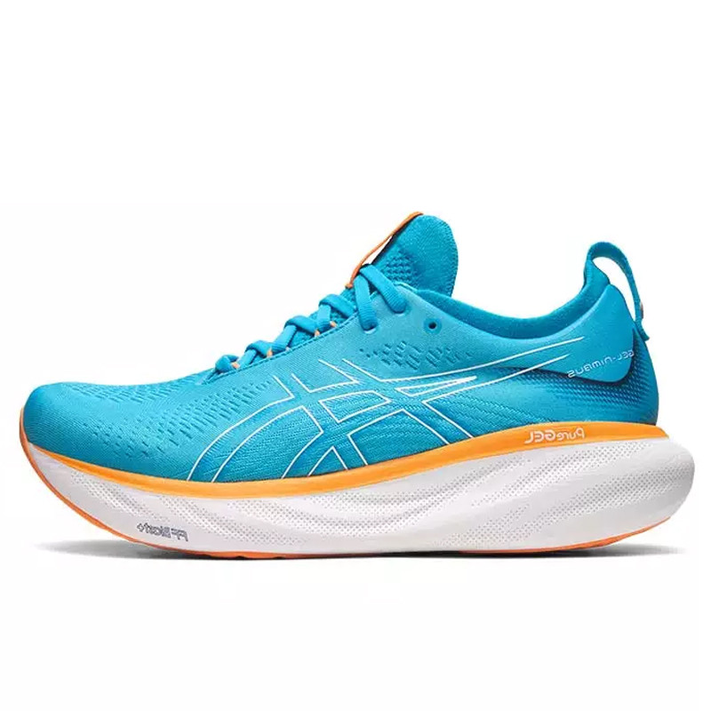 Jual Sepatu Lari Asics Gel-Nimbus 25 Blue Original Asi1011B5474 - hoopspoint.com