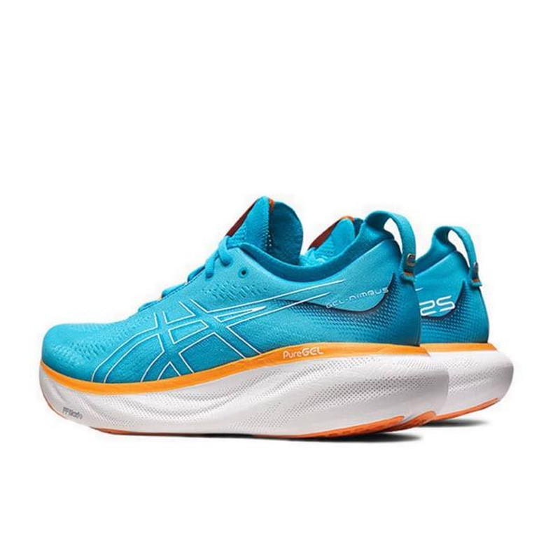 Jual Sepatu Lari Asics Gel-Nimbus 25 Blue Original Asi1011B5474 - hoopspoint.com