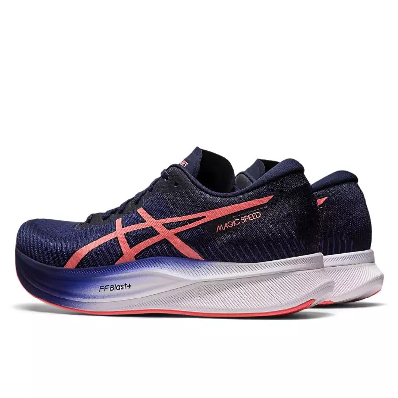 Jual Sepatu Lari Wanita Asics Wmns Magic Speed 2 Blue Original Asi1012B274112 - hoopspoint.com