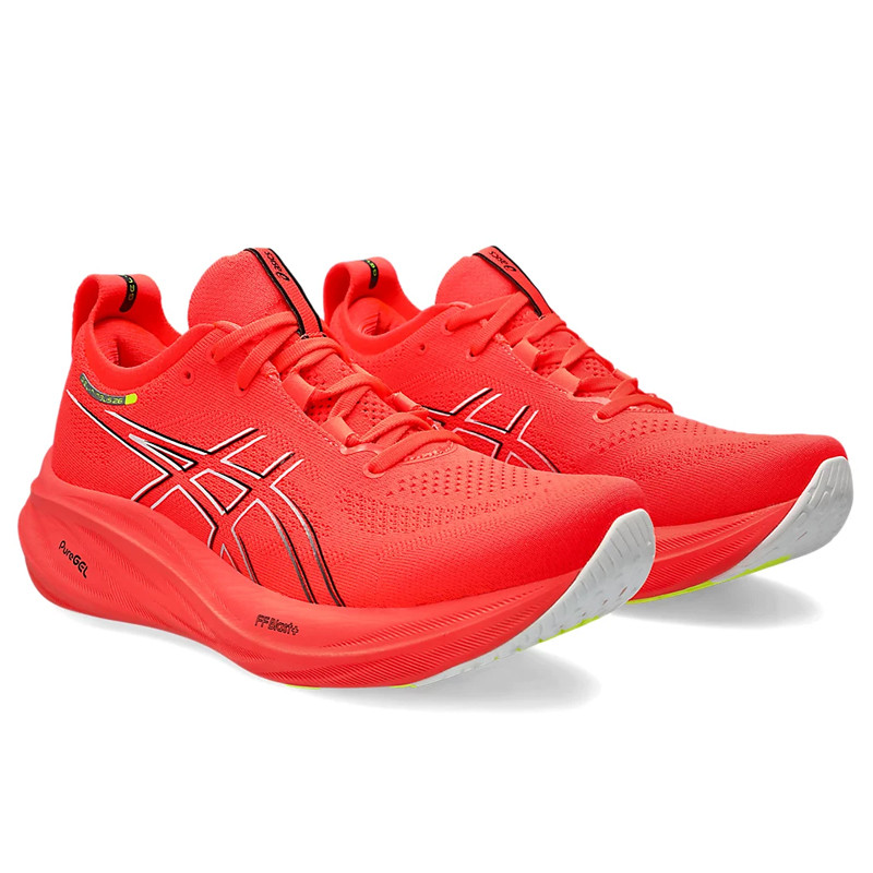 Jual Sepatu Lari Asics Gel-Nimbus 26 Paris Pack Sunrise Red Original Asi111B79460 - hoopspoint.com