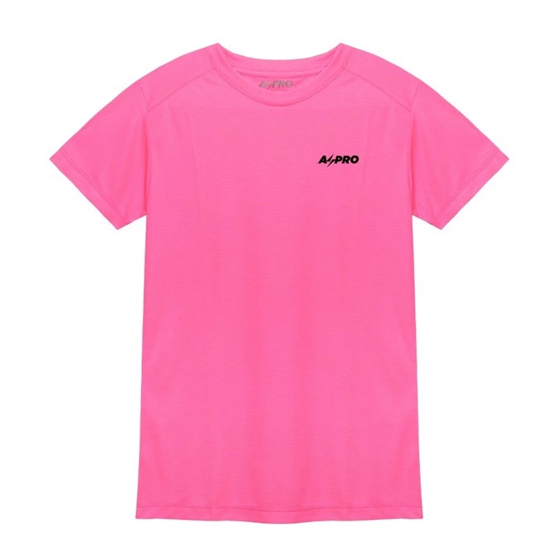 Jual Baju Lari Wanita Aspro Women Race Tee Running Jersey Neon Pink Original Asp-002 - hoopspoint.com