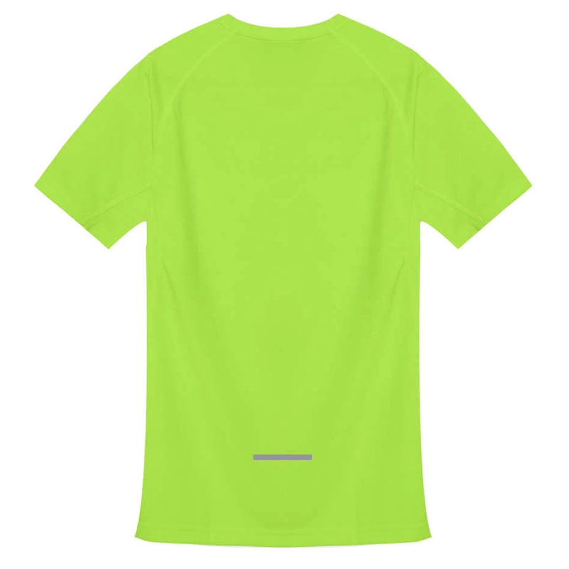 Jual Baju Lari Wanita Aspro Women Race Raglan Tee Running Jersey Neon Green Original Asp-004 - hoopspoint.com