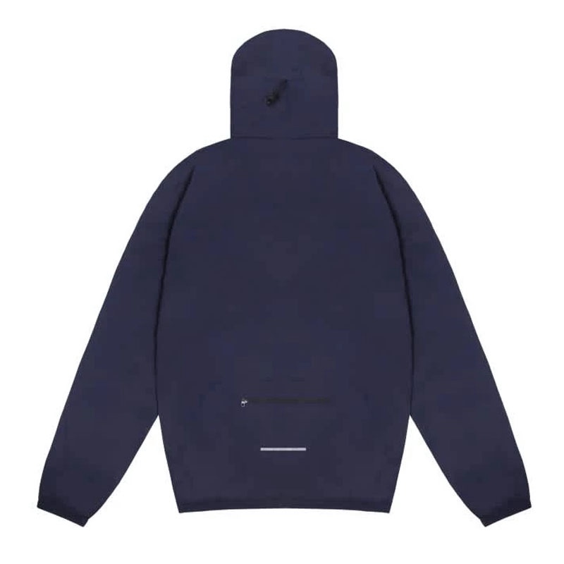 Jual Baju Lari Aspro Jacket Windbreaker Pocketable Blue Navy Original Asp-010 - hoopspoint.com
