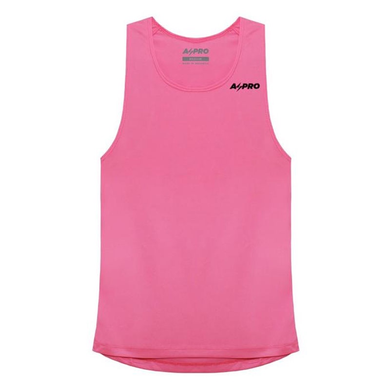 Jual Baju Lari Wanita Aspro Women Race Running Singlet Neon Pink Original Asp-022 - hoopspoint.com