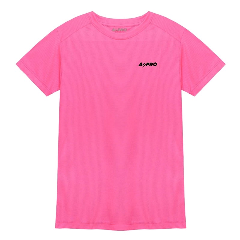 Beli Baju Lari Wanita Aspro Women Race Tee Running Jersey Waffle Neon Pink Original Asp-033