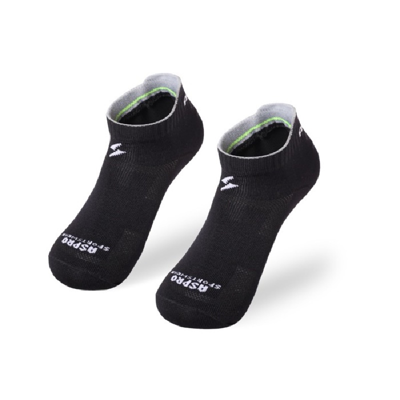 Jual Kaos Kaki Lari Aspro Low Running Socks Black Original Aspro-Low-Socks-Blk - hoopspoint.com