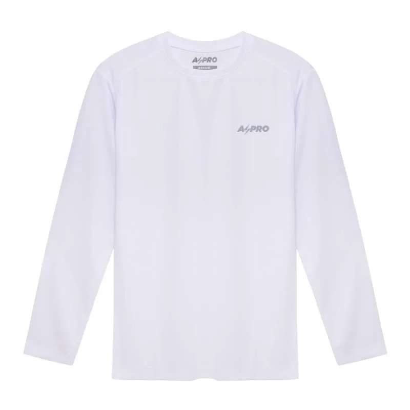 Jual Baju Lari Wanita Aspro Wmns Aspro Long Sleeve White Original Aspro-Wmnls-Wh - hoopspoint.com