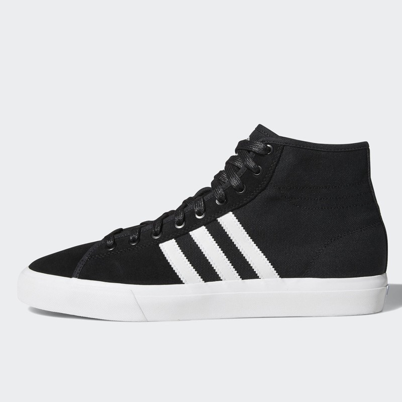 Jual Sepatu Sneakers Adidas Matchcourt High Rx Core Black Original B22786 - hoopspoint.com