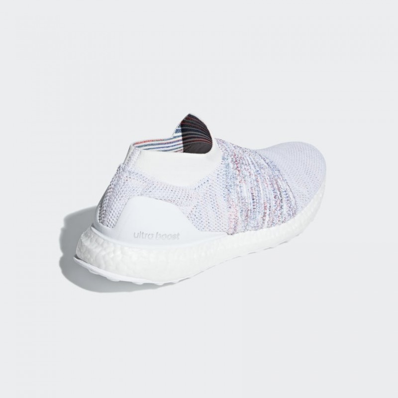 Jual Sepatu Lari Adidas Ultraboost Laceless White Original B37686 - hoopspoint.com