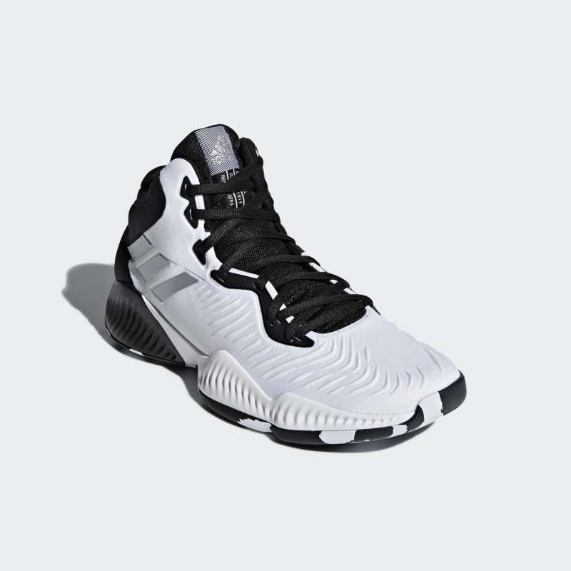 Jual Sepatu Basket Adidas Mad Bounce 2018 Black White Original B41873 - hoopspoint.com