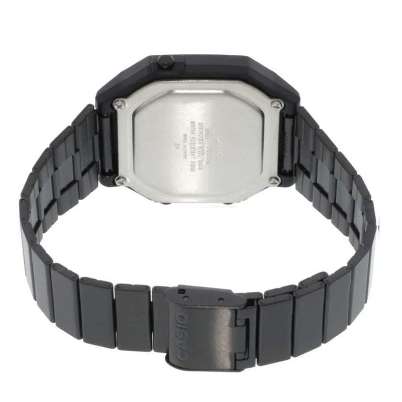 Jual Jam Tangan Training Pria Casio Digital Dial Stainless Steel Strap Black Original B650Wb-1Bdf - hoopspoint.com