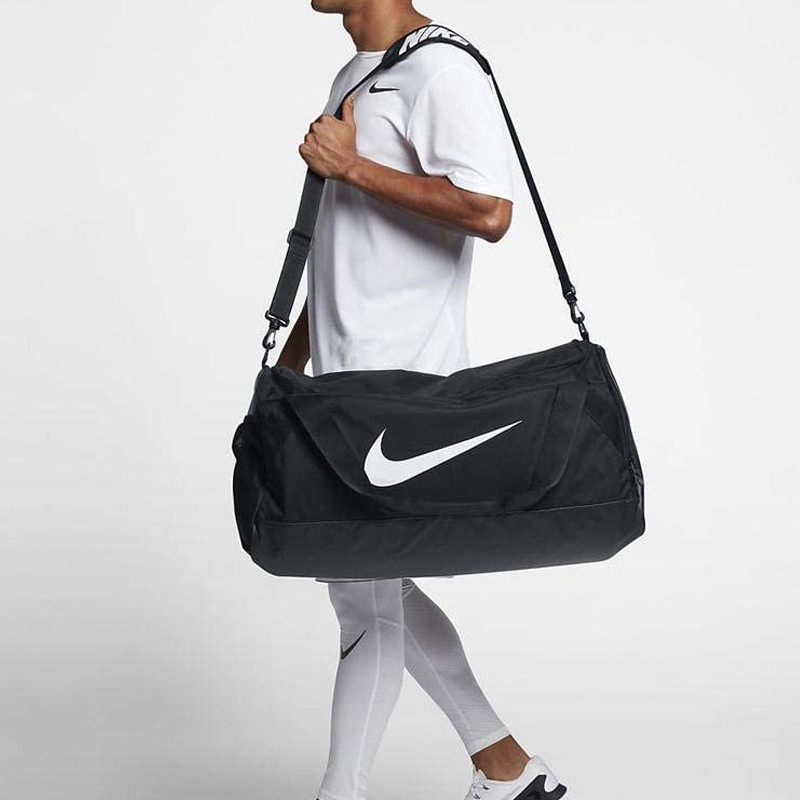 Jual Tas Training Nike Brasilia Duffel Bag Large (81L) Black Original Ba5333-010 - hoopspoint.com