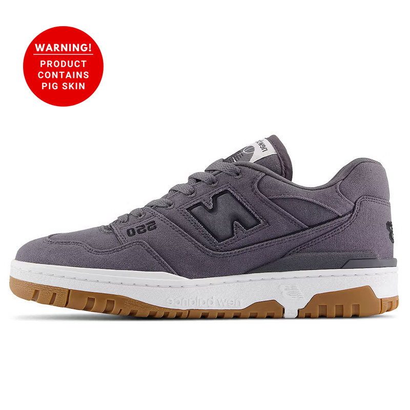 Jual Sepatu Sneakers New Balance 550 Canvas Pack Grey Original Bb550Cvb - hoopspoint.com