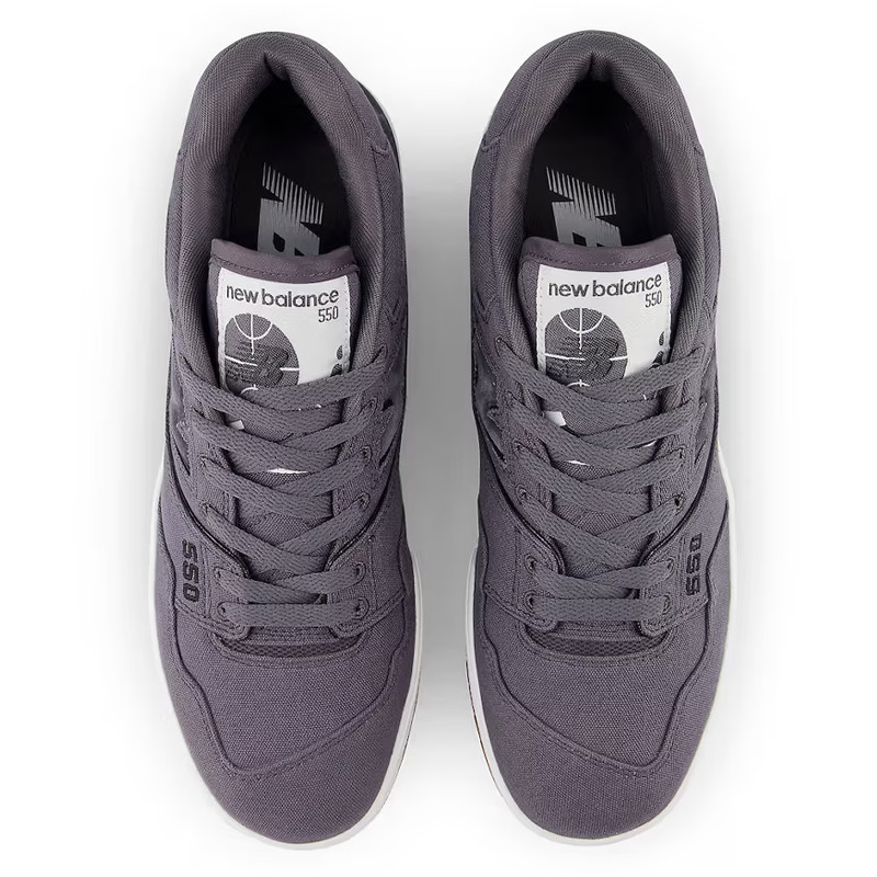 Jual Sepatu Sneakers New Balance 550 Canvas Pack Grey Original Bb550Cvb - hoopspoint.com