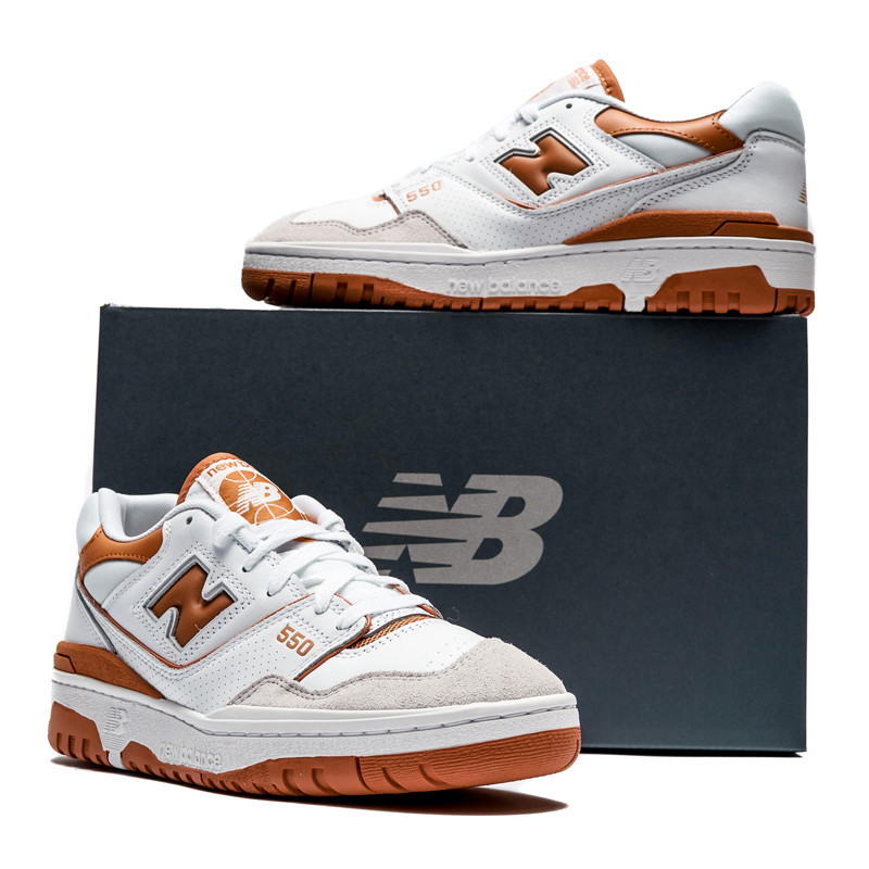 Jual Sepatu Sneakers New Balance 550 White Sepia Original Bb550Lsc - hoopspoint.com