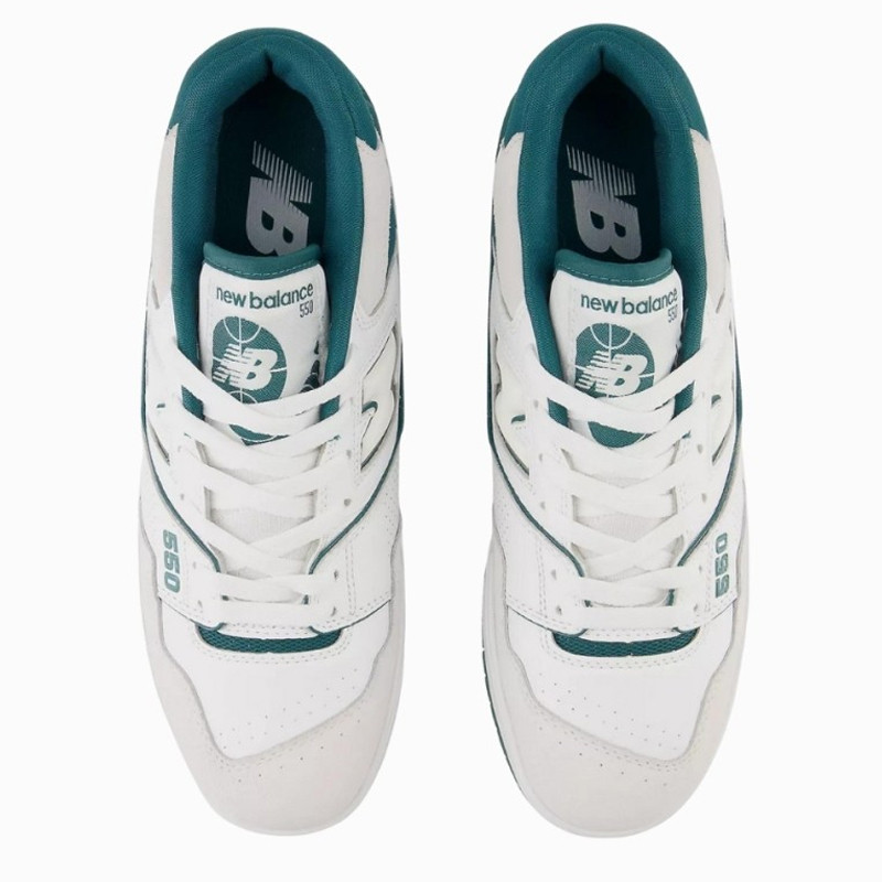 Jual Sepatu Sneakers New Balance 550 White Vintage Teal Original Bb550Sta - hoopspoint.com