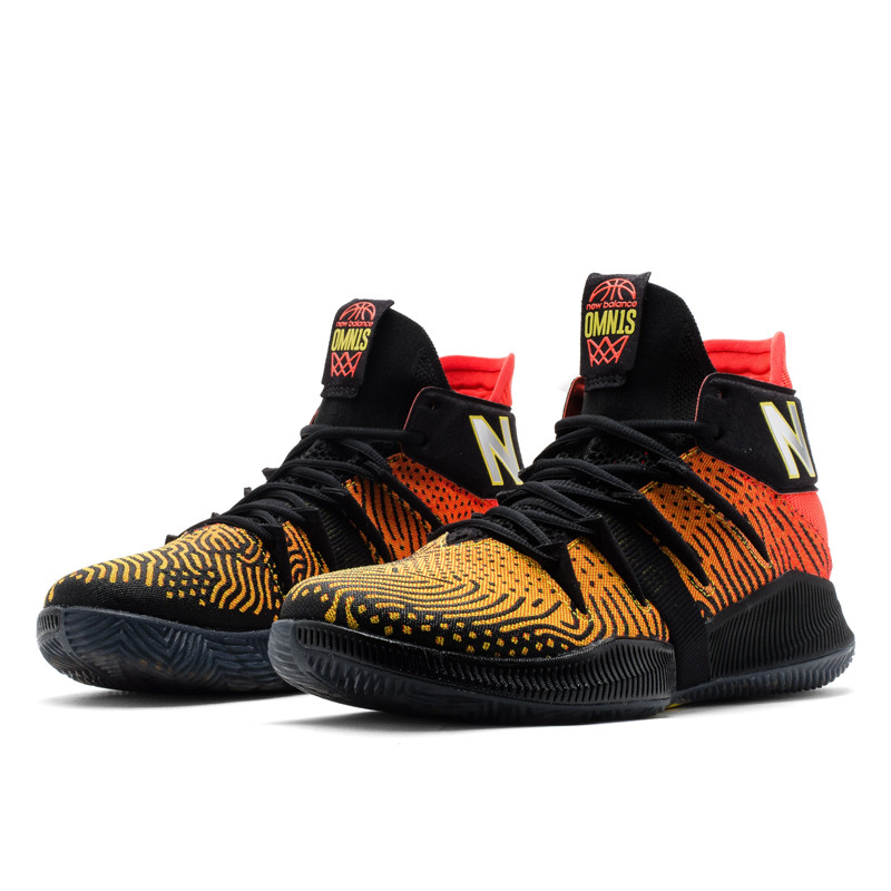 Jual Sepatu Basket New Balance Kawhi Leonard Omn1S Sunset Pack Black Orange Original Bbomnxa1 - hoopspoint.com