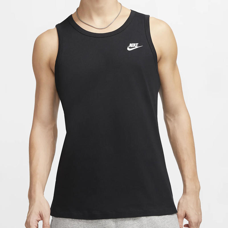 Jual Baju Training Nike Sportswear Club Tank Top Black Original Bq1261-010 - hoopspoint.com