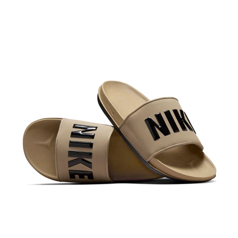 Jual Sandal Sneakers Nike Offcourt Slides Khaki Original Bq4639-204 - hoopspoint.com