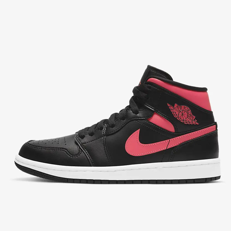 Beli Sepatu Sneakers Wanita Air Jordan Wmns Aj 1 Mid Siren Red Original Bq6472-004