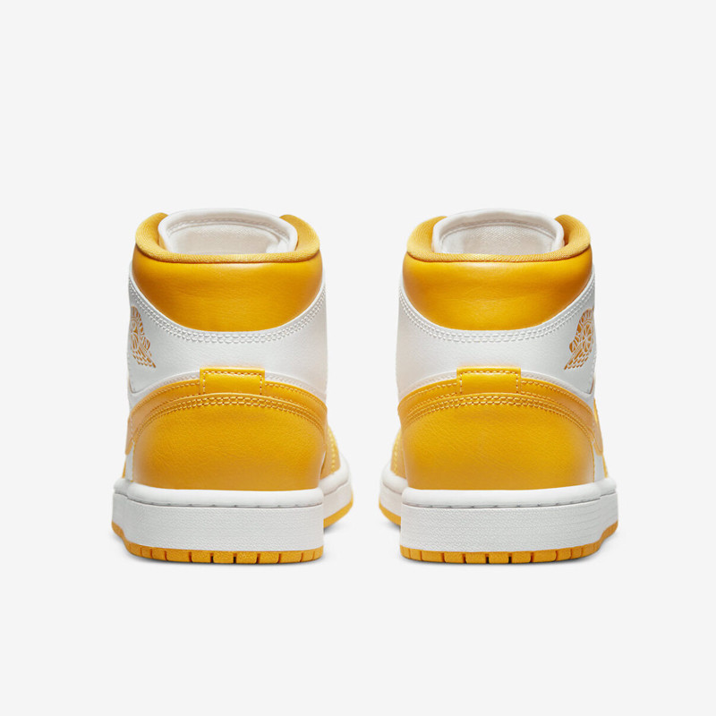 Jual Sepatu Sneakers Wanita Air Jordan Wmns Aj 1 Mid University Gold Original Bq6472-117 - hoopspoint.com