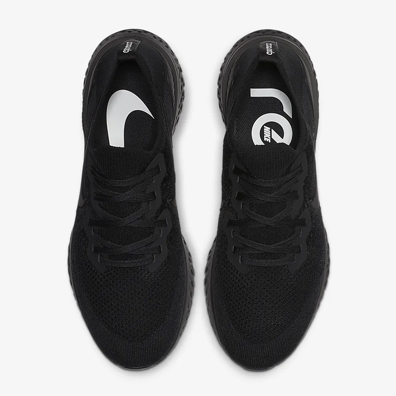Jual Sepatu Lari Nike Epic React Flyknit 2 Black Original Bq8928-011 - hoopspoint.com
