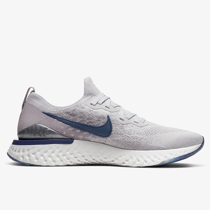 Jual Sepatu Lari Nike Epic React Flyknit 2 Vast Grey Original Bq8928-015 - hoopspoint.com