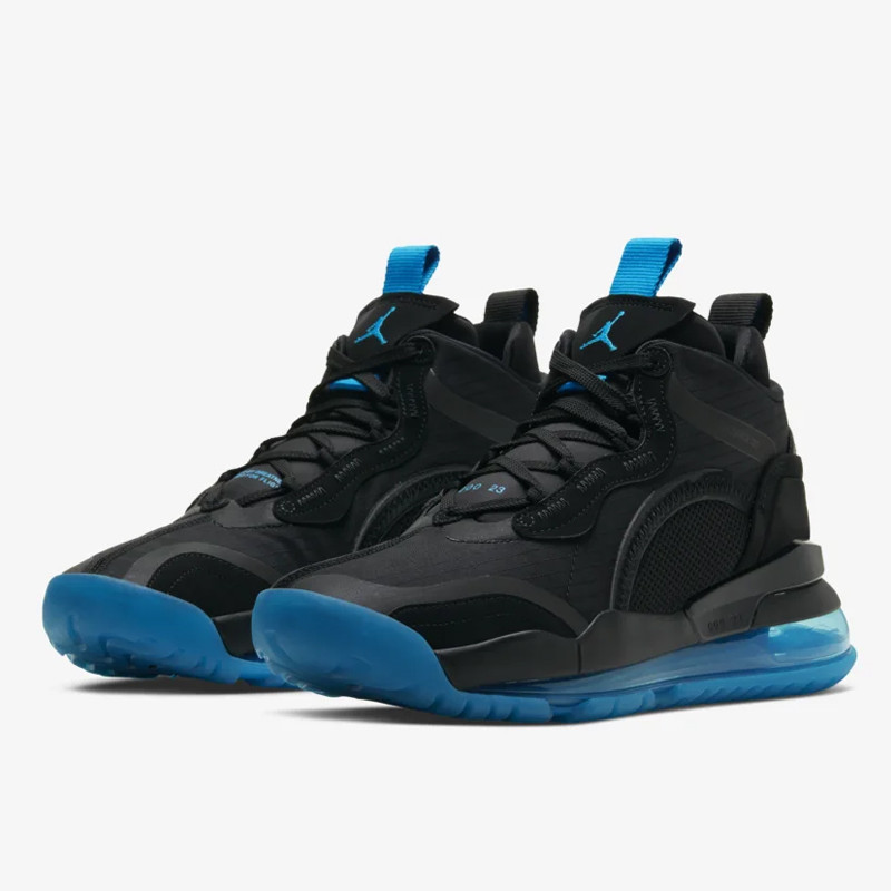 Jual Sepatu Basket Air Jordan Aerospace 720 Black Blue Fury Original Bv5502-004 - hoopspoint.com